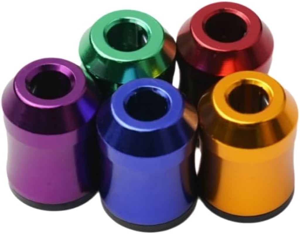 5Pcs Magnetic Screw Rings, Aluminum Alloy Magnetic Screw Holder & Bit Magnetizer, Anti-Slip for Drills & Screwdrivers