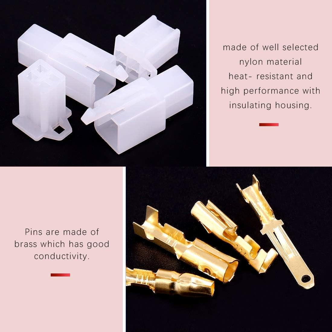 Wire Terminal Crimping Tool Kit;Ratcheting Wire Crimper (0.5-1.5Mm²) & 580PCS Female Male 2.8Mm Pitch 2 3 4 6 9 Pin Header Crimp Connectors Housing Terminal Set for for Motorcycle, Bike, Car, Boats