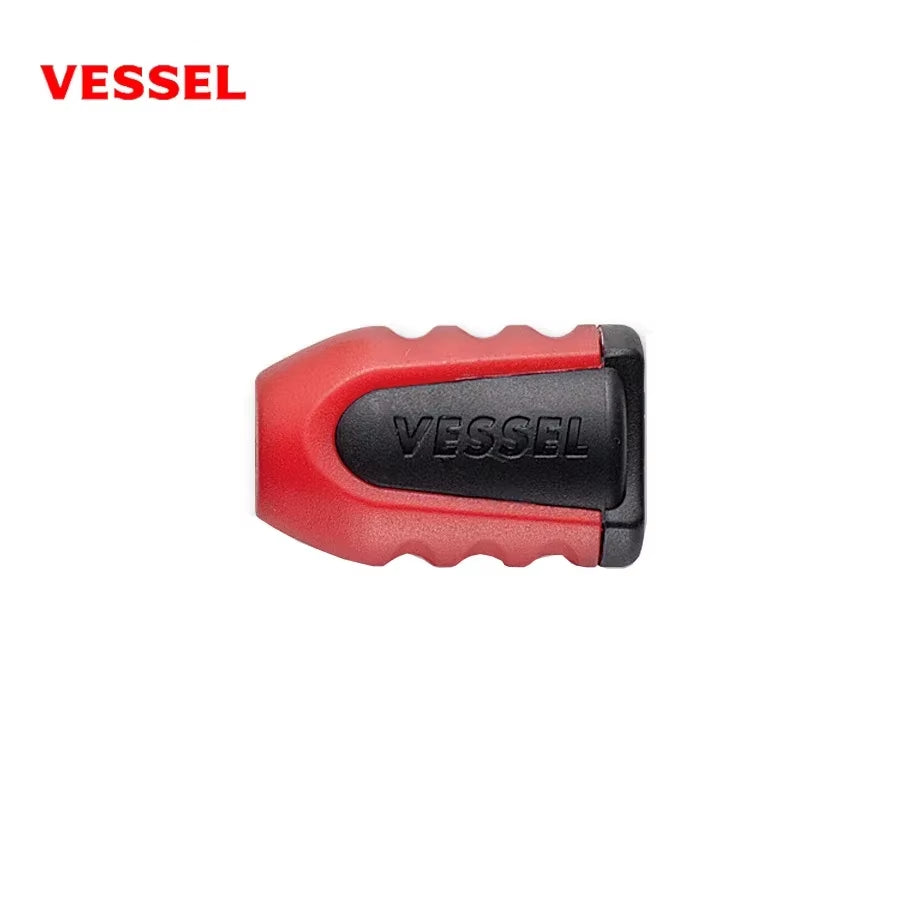 VESSEL Screwdriver Bit Magnetizer and Demagnetizer Ring Magnetic Screw Holder Ring Screwdriver Bit Drive Holder NMC-2P/ NMS-2PR