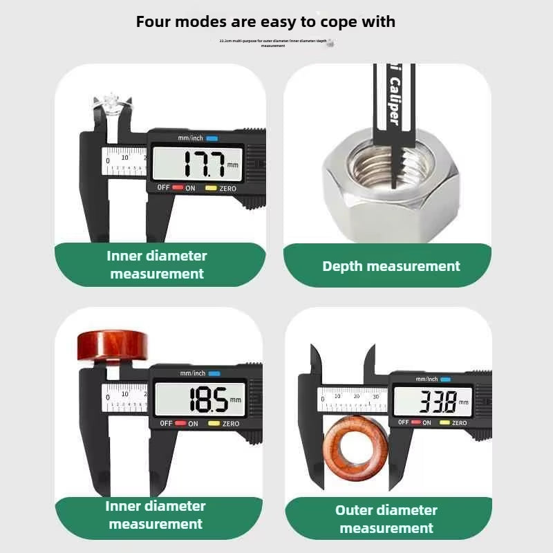 Precision Digital Caliper 150Mm Carpentry Tools LCD Measuring Tool Woodworking Tools Electronic Vernier Micrometer