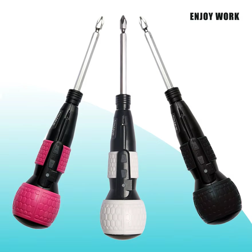 Super Cordless Electric Screwdriver Mini Drill 3.6V Rechargeable 1800Mah Lithium Battery LED Light Automatic and Manual