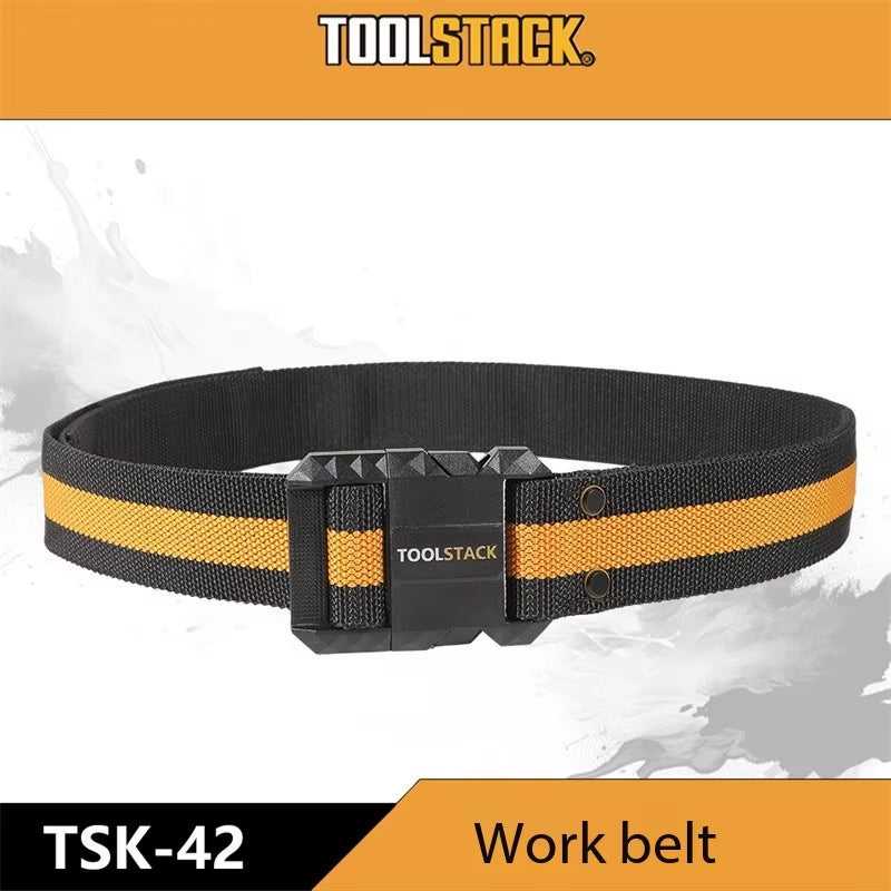 Construction Belt Thickened High-Quality Oxford Firm Stitching Work Belt Lightweight Adjustable Buckle Working Belt