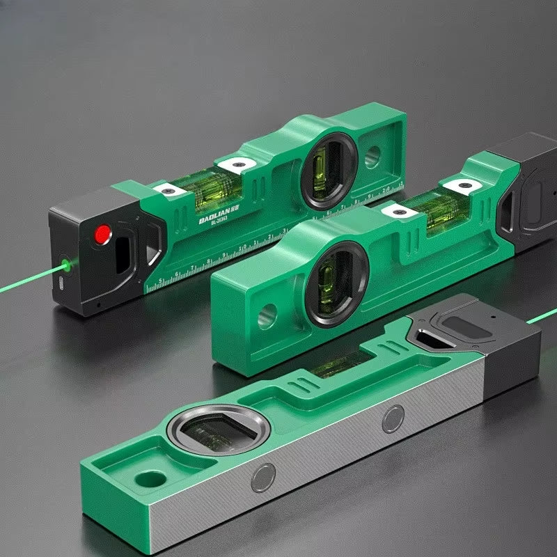 High Precision Spirit Level Magnetic High Bearing Ruler Lever Bubble Rustproof Horizontal Ruler Spirit Level Balance Tool