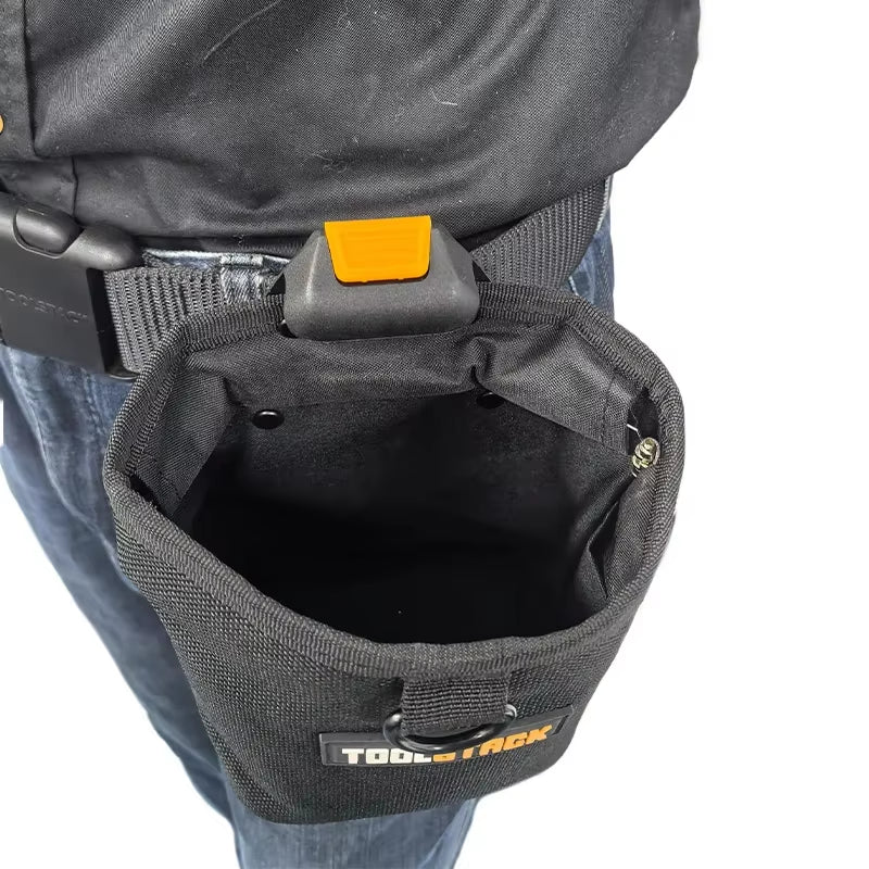 Multifunctional Nails Pouch High-Capacity Quick-Hanging Waist Bag Nails & Screws Durable Waterproof Tool Bag