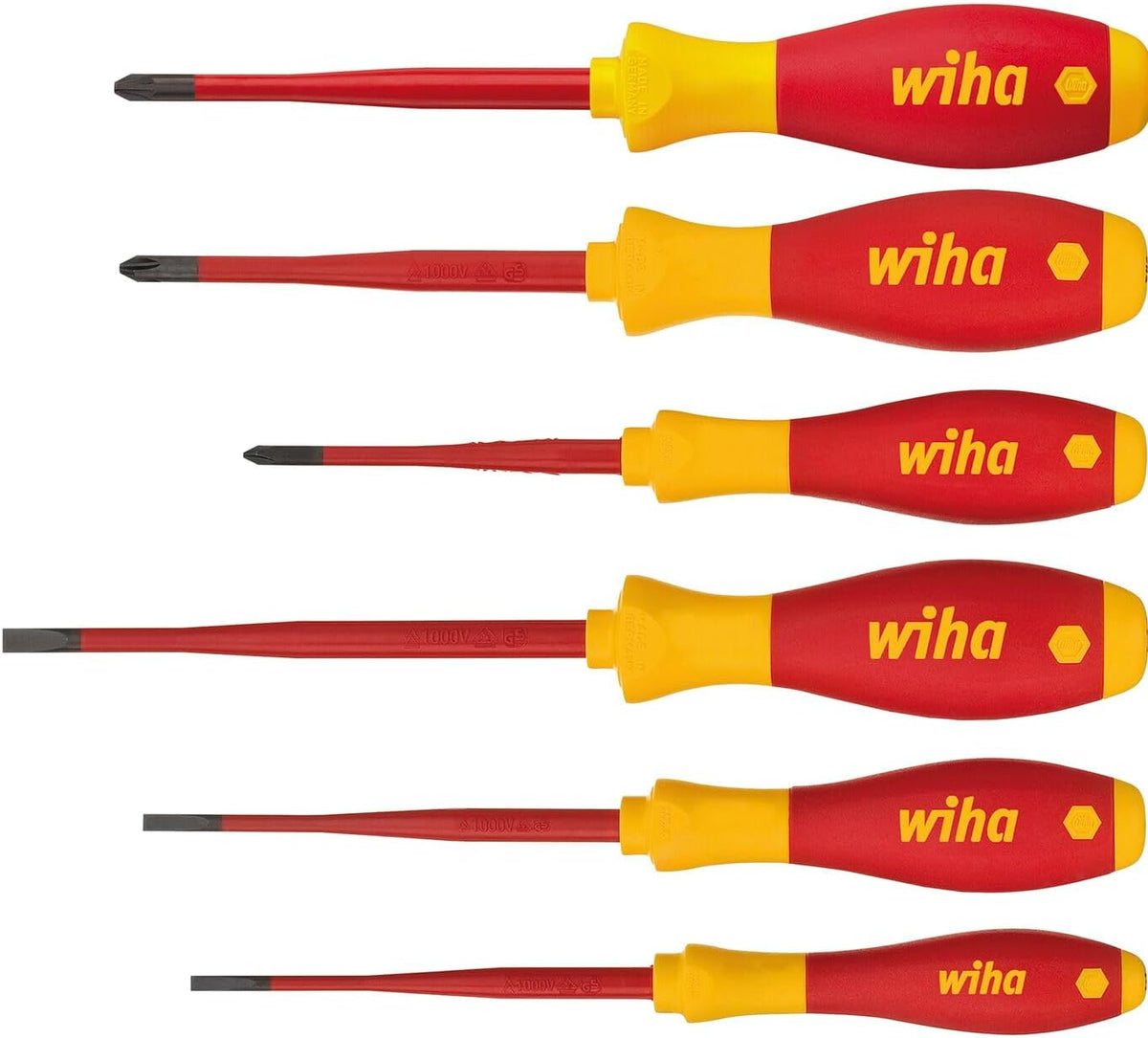 38362 Electric Slimfix Softfinish Screwdriver Set (6-Pieces)