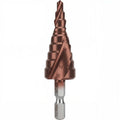 M35 Cobalt Step Drill Bit for Stainless Steel 4-20Mm 1/4" Hex Shank