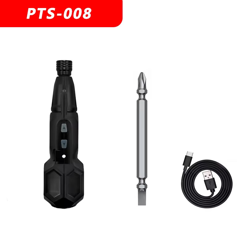 Cordless Electric Screwdriver Mini Drill 3.6V Li-Ion Battery Manual and Electric USB Charging Torque Adjustment Home Maintenance