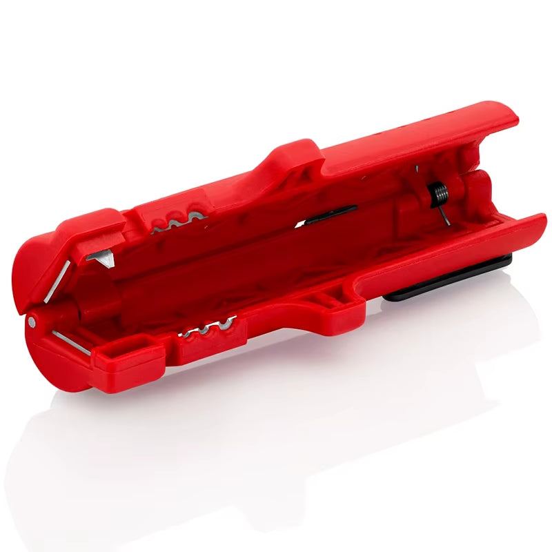 1664125SB Wire Stripper 125MM, Professional Cable Stripping Tool for Flat & round Cables Electrical Repair