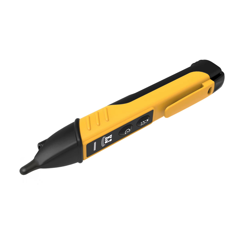 High Voltage Detector Pen (90-1000V) with Built-In LED Light, Non-Contact Electrical Tester for Safe Troubleshooting in Dark Env