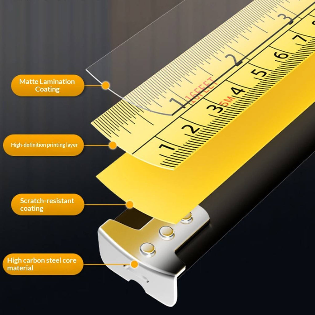 Retractable Steel Tape Measure Retractable Tape 5M Tape Measure 10M Tape Measure