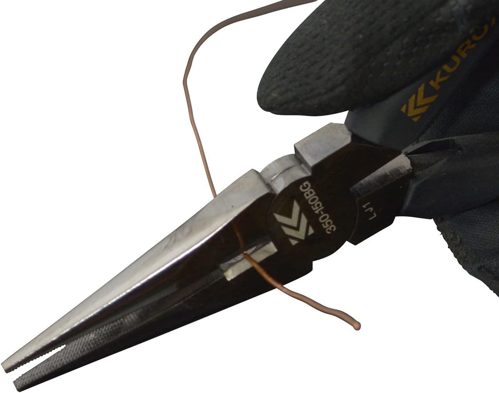 350-150BG Radio Pliers, Black Gold (Cross Knurled Grip)