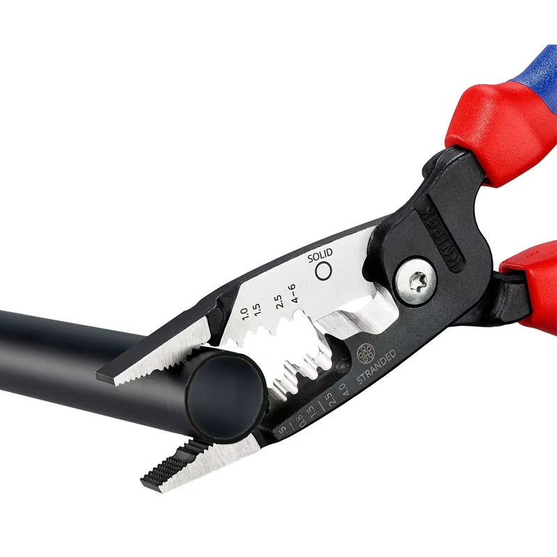 13 72 200 ME Multifunctional Electrician Pliers Easy Cutting of Copper and Aluminium Cables Easy to Operate and Get Start