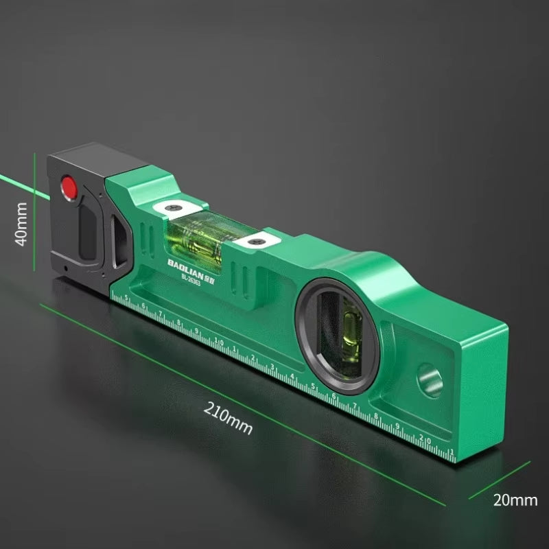 High Precision Spirit Level Magnetic High Bearing Ruler Lever Bubble Rustproof Horizontal Ruler Spirit Level Balance Tool