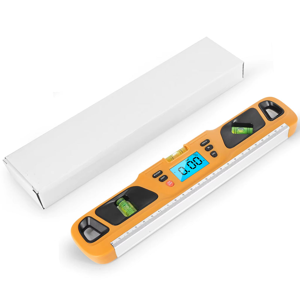 HW-200 Multifunctional Digital Level360 Degree with Magnet Level Meter Angle Inclination Test Ruler Electronic Measuring Instru