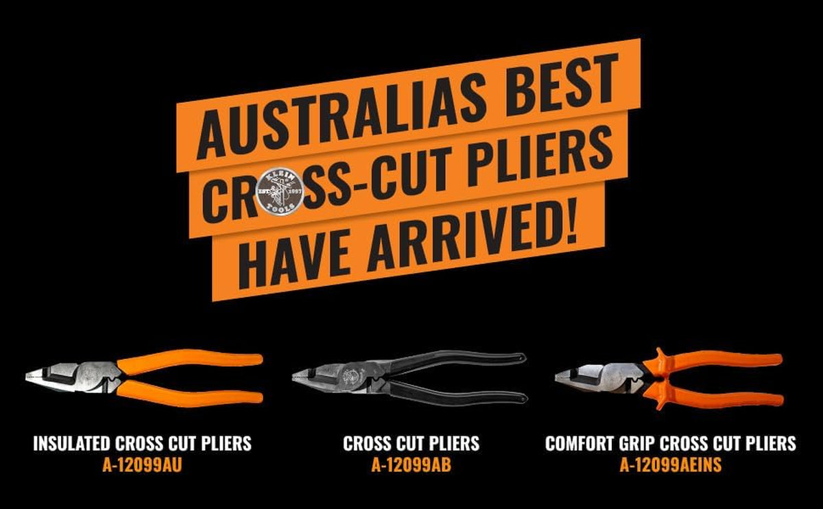 A-12099AEINS Insulated Cross-Cut Combination Plier, Cross Hatch Nose Grip, Crimper for 2.5–6.0Mm² Terminals, Cut TPS & 4.0Mm² X 3 Flat Cable or 25Mm² X 9.2Mm Copper Cable, Made in Japan