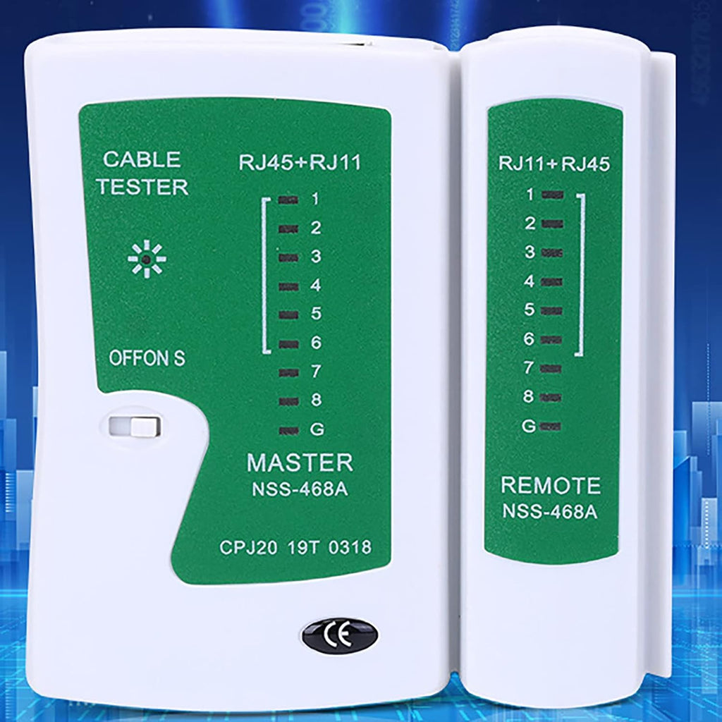 Network Cable Tester RJ45 RJ11 RJ12 UTP LAN Cable Tester Networking Tool