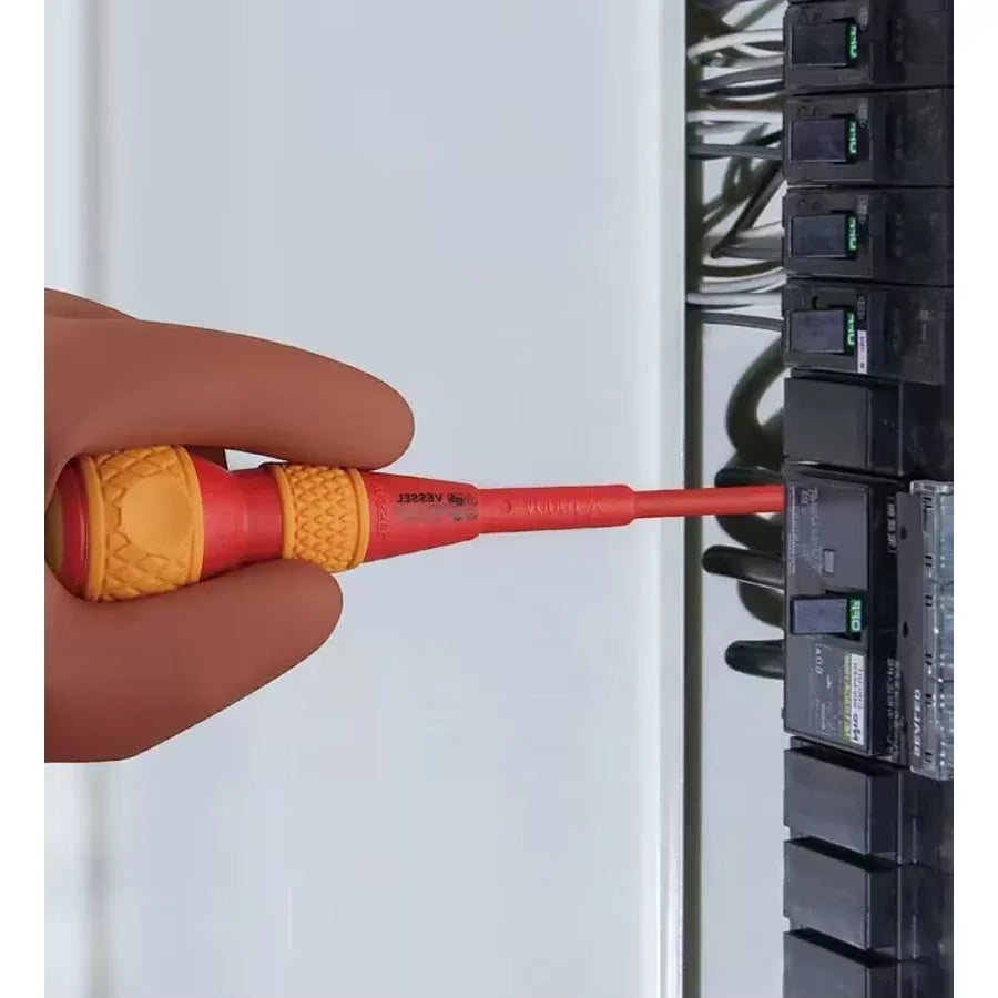 High Voltage Insulated Screwdriver with Spherical Handle -  Franchise Screwdriver Series NO.200 VDE Certification