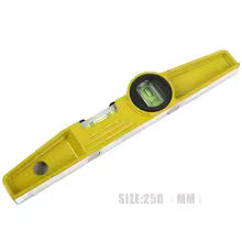 Two Lines Spirit Level Magnetic Aluminium Shell Portable Inclinometer Fall Protection Instruments for Medicine Industrial