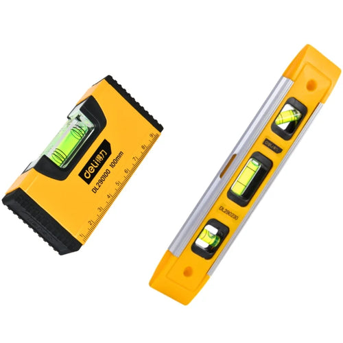 1/2/3PCS 100/230Mm Torpedo Level Magnetic Resistant Bubble Level Tool Multifunction Household Measuring Tools Level Measures