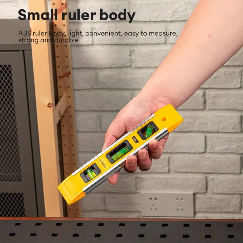 1/2/3PCS 100/230Mm Torpedo Level Magnetic Resistant Bubble Level Tool Multifunction Household Measuring Tools Level Measures