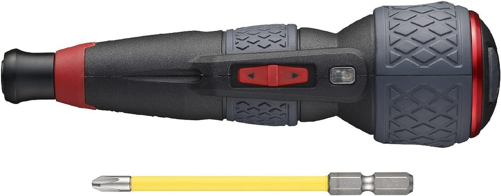Electric Ball Grip Screwdriver plus 3 Stage Switching Mode, 1 Bit Included, Electric Ball plus 220USB-P1