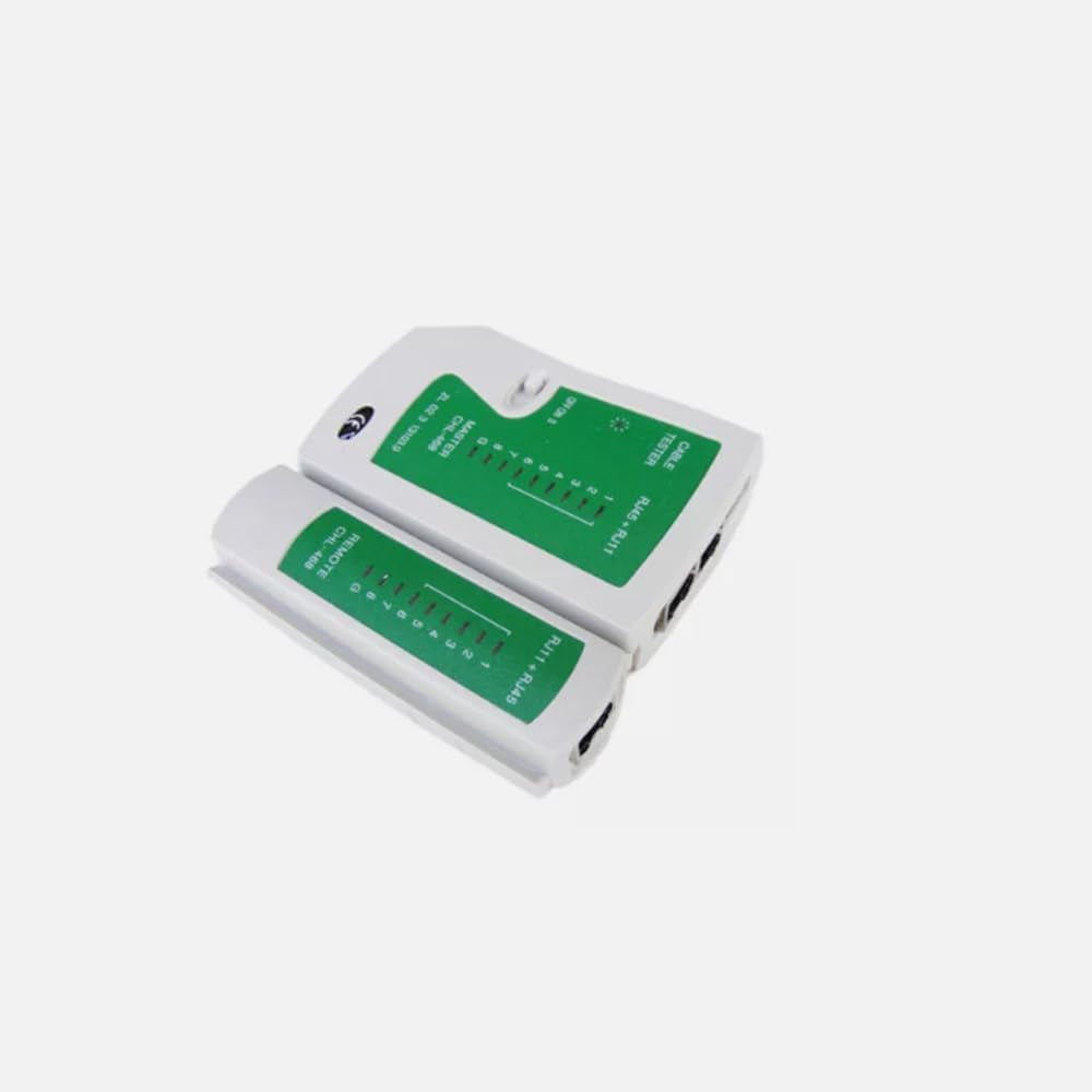 Ethernet Cable Tester Kit with RJ11 RJ45 Crimper Stripper Punch down Tool for Networking Maintenance DIY