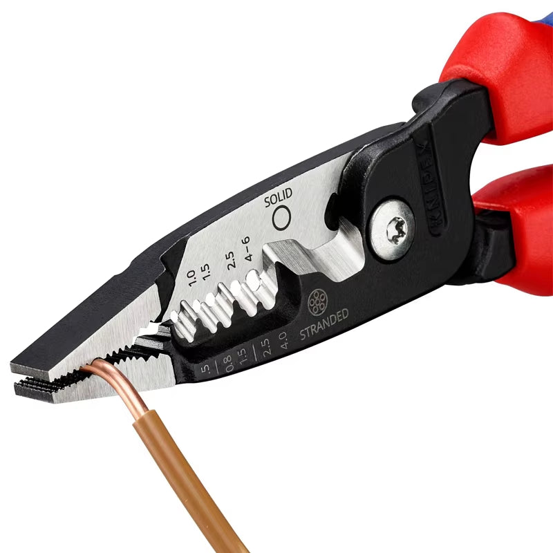 13 72 200 ME Multifunctional Electrician Pliers Easy Cutting of Copper and Aluminium Cables Easy to Operate and Get Start
