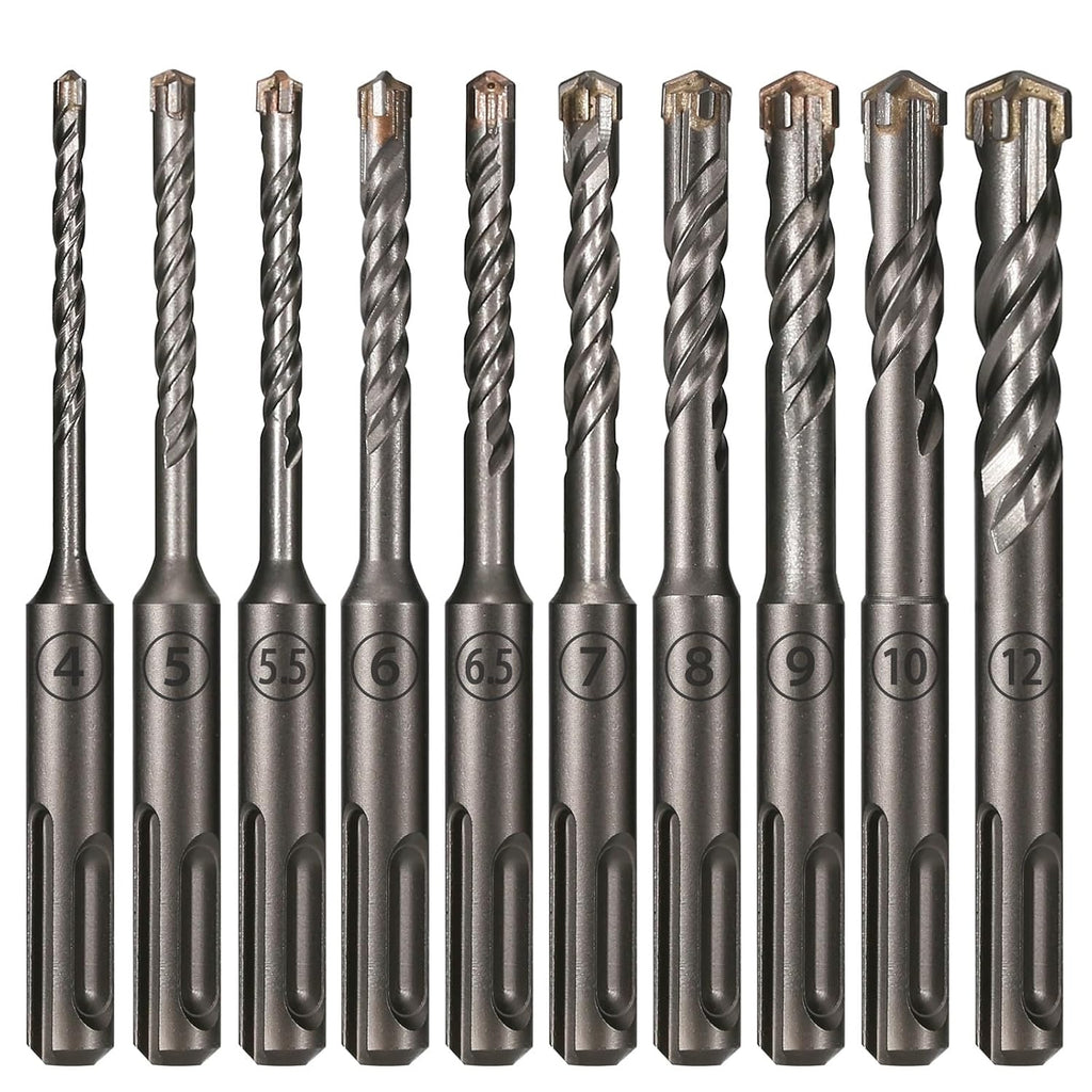 6Mm X 110Mm SDS plus Concrete Drill Bit, YG8C Carbide Tip