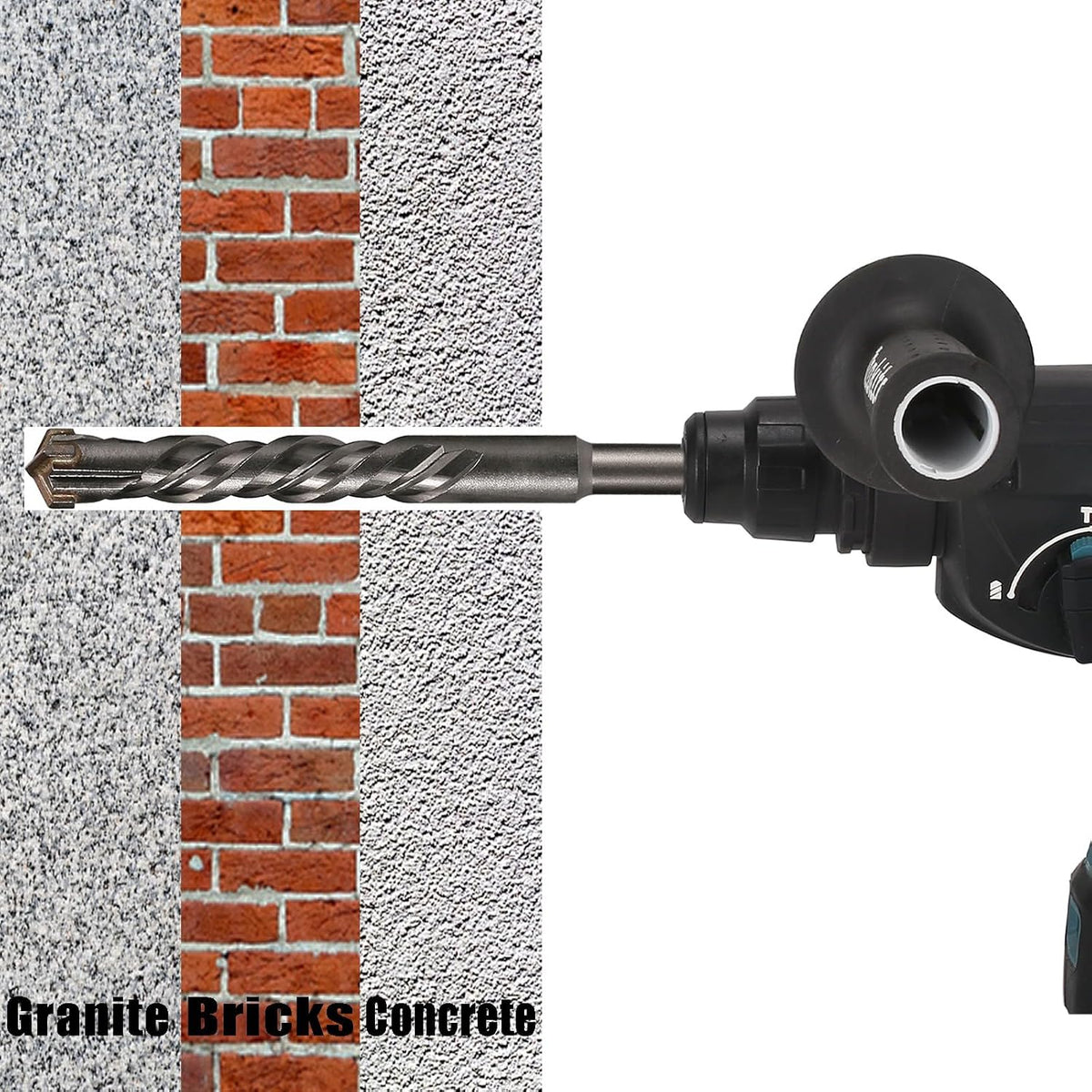 6Mm X 160Mm SDS plus Concrete Drill Bit, YG8C Carbide Tip