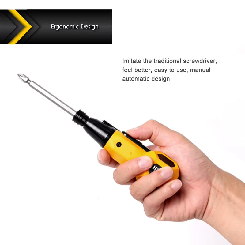 Big Torque Mini Electric Screwdriver Mini Drill 3.6V Lithium Battery Replace Traditional Screwdriver Home DIY Power Tools