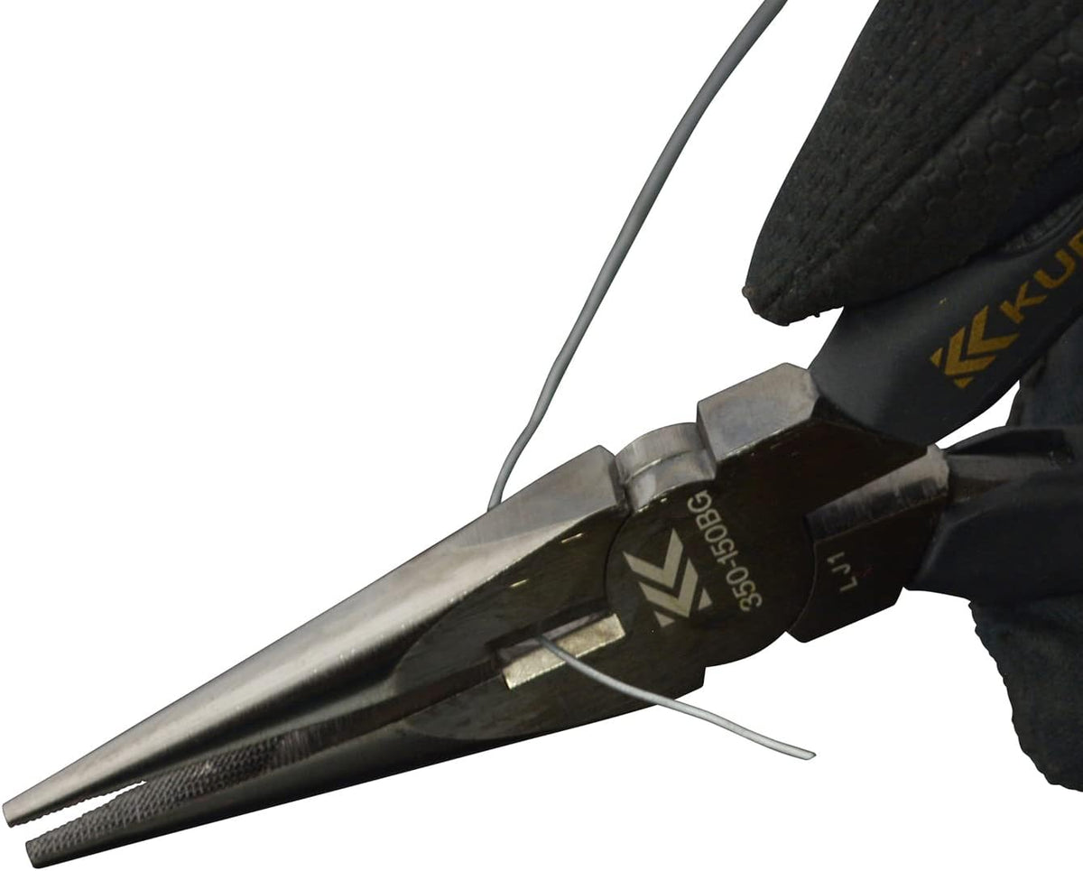 350-150BG Radio Pliers, Black Gold (Cross Knurled Grip)