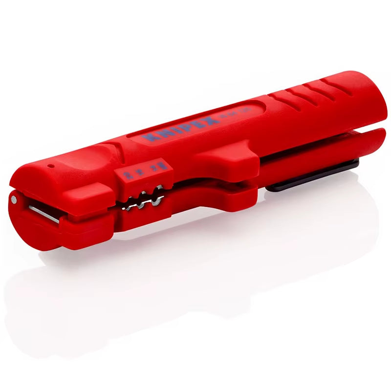 1664125SB Wire Stripper 125MM, Professional Cable Stripping Tool for Flat & round Cables Electrical Repair