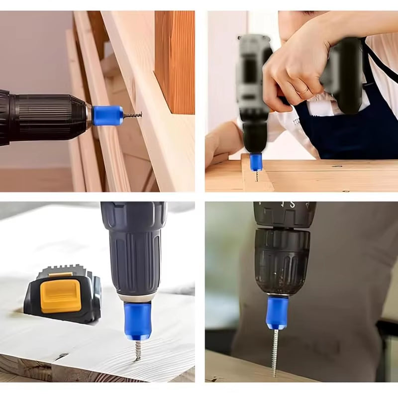 Aluminum Alloy Magnetizer Demagnetizer Ring for 6.35Mm Screwdriver Bits - Magnetic Tip Booster for Precision Repair Work