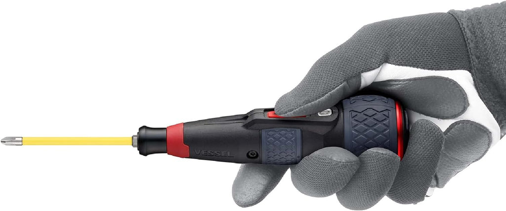 Electric Ball Grip Screwdriver plus 3 Stage Switching Mode, 1 Bit Included, Electric Ball plus 220USB-P1