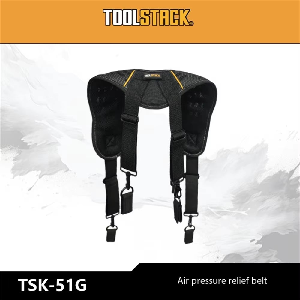 Heavy Work Belt and Should Strap Durable Thickened & Widened Working Belt Adjustable Buckle Construction Strap Set