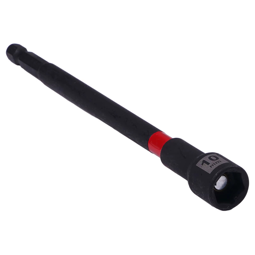 5PCS 6 Inch Magnetic Long Nut Driver 8-14Mm for Impact Drill Long Shank Nut Driver Bits Hex Socket Adapter