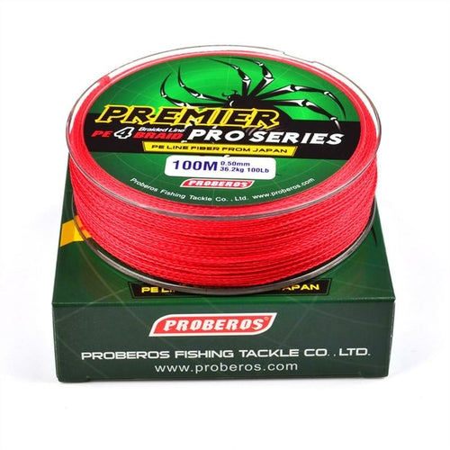 100Meters/1box 5 Color Fishing Lines 4 Weaves Braid Line Available