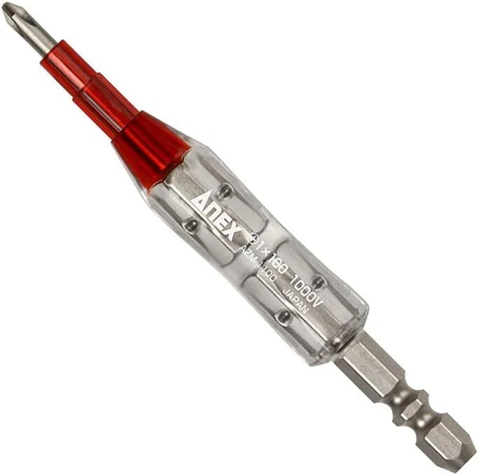 ANEX AZM-1100 1000V Insulated Screwdriver Bit +1 x 100mm